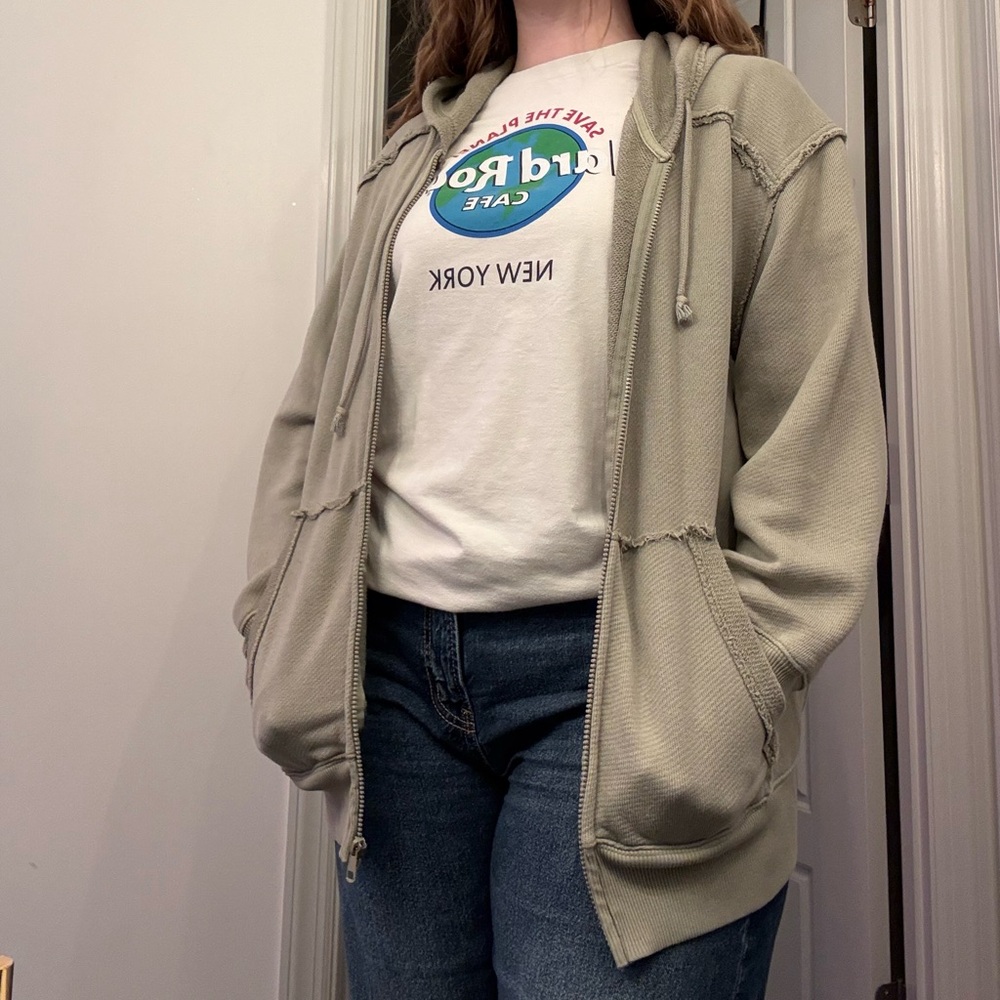 Green Hooded Jacket